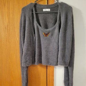Hollister Tank/Sweater Set size XL